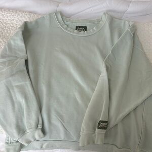 Daily Drills Light Green Pullover